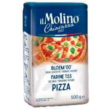 Il Molino Chiavazza
bloem
pak à 500 gram
of gist pakje van
3 stuks à 7 gram